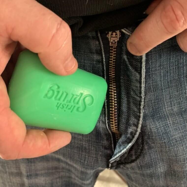 Try This Soapy Trick so Solve Those Dreaded Zipper Woes
