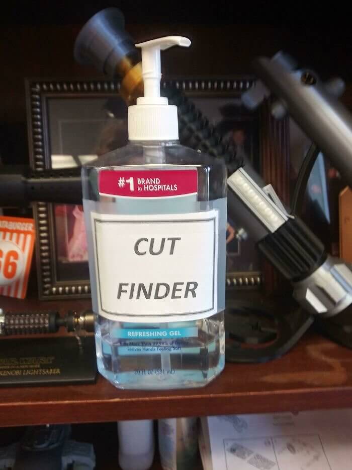 Someone Had Some Difficult Hand Sanitizer Experiences