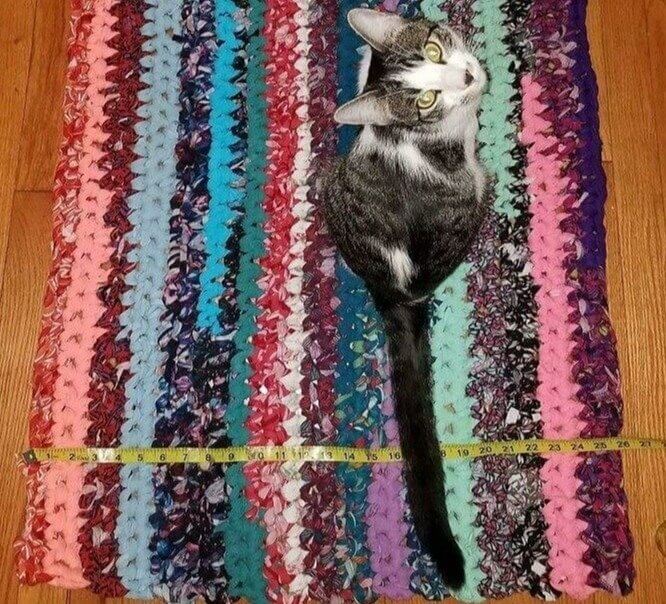 Ragged Old Clothes? Turn Them Into Little (or Big) Rugs
