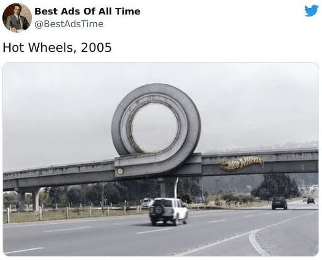 Hot Wheel's 'Curl' Advertisement