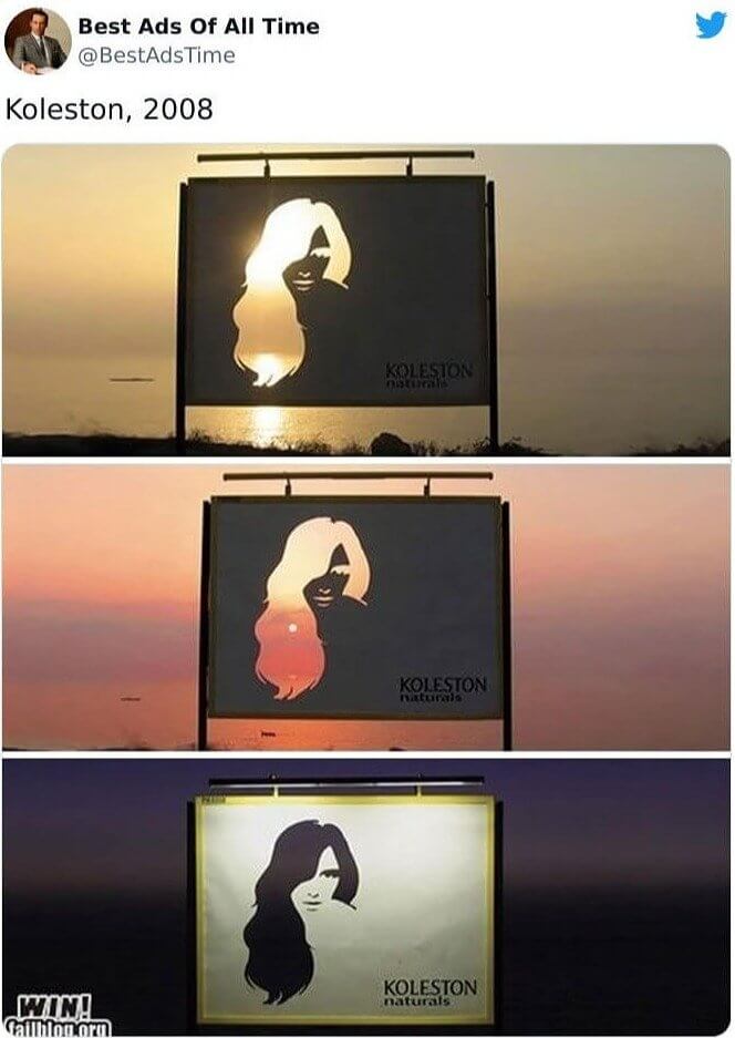 Koleston's Changing Billboard