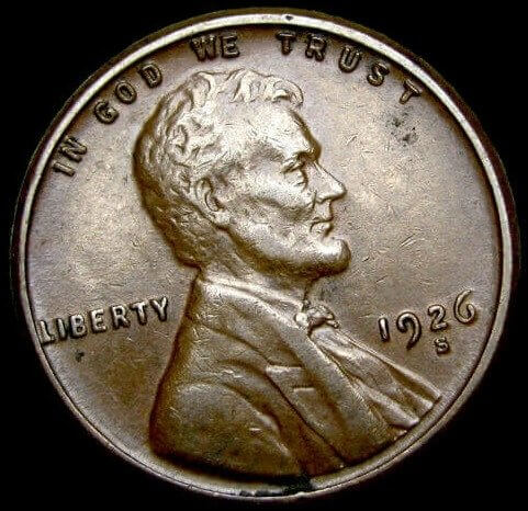 1926-S Lincoln Penny – $149,500