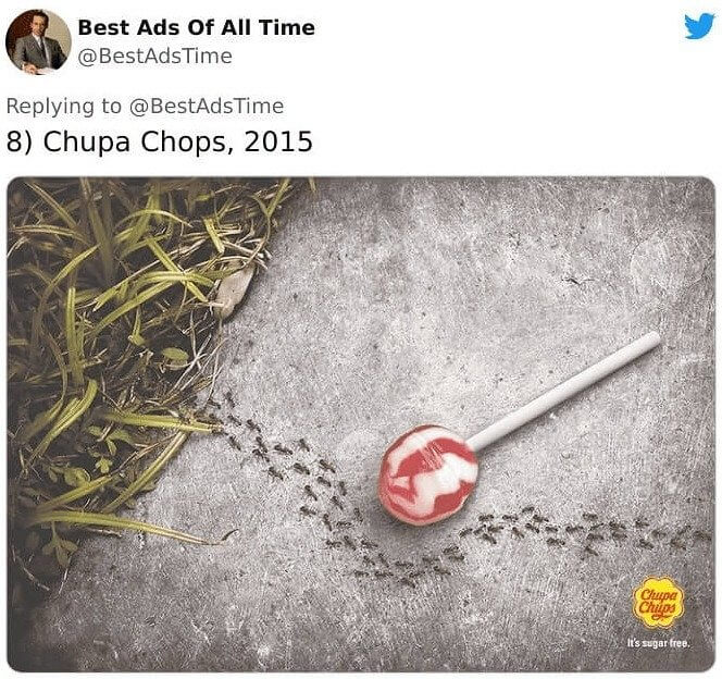 Chupa Chups Sugar Free Ad