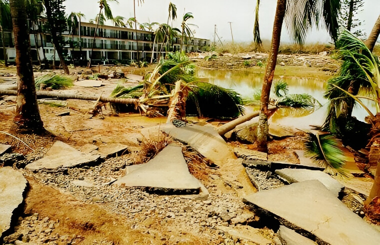 Hawaii – 1992 Hurricane Iniki – Cost: $3.1 Billion (adjusted for Inflation)