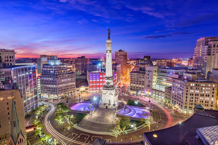 50. Indiana - Median Household Income: $76,910 / GDP per Capita: $43,492