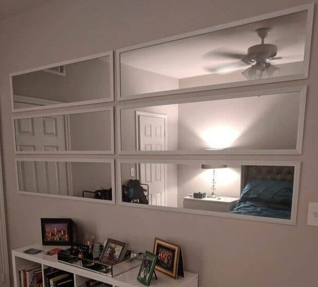 Large Mirrors Are Expensive, but Putting Together Smaller Ones Isn't