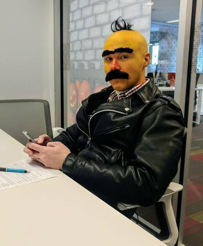 This Person's Coworker Invented A New Type Of Halloween Costume