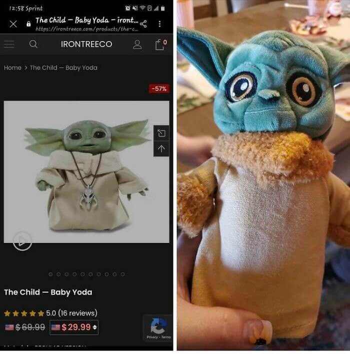 That's Not Quite a Baby Yoda
