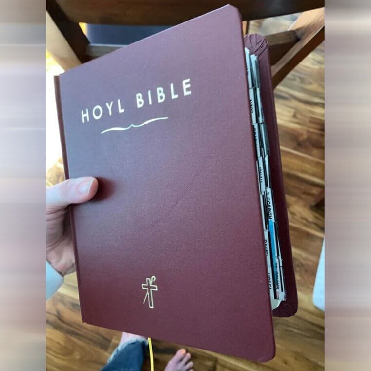 That Is One Hoyl Bible