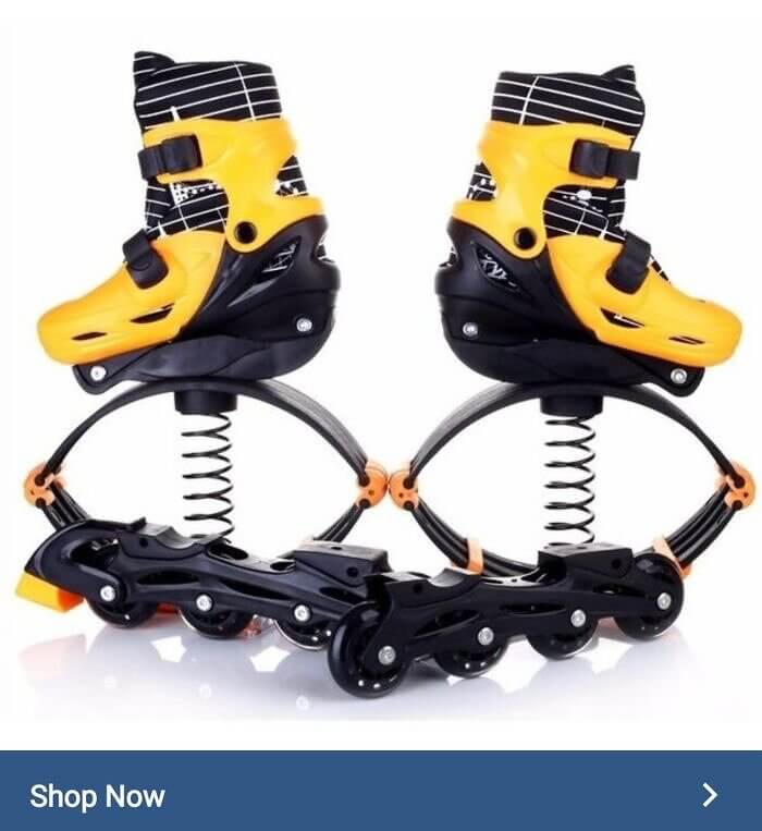 The Roller Skate Pogo Sticks Contraption