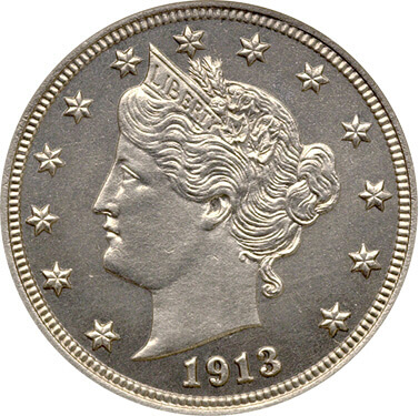 1913 Liberty Head Nickel - $4.5 Million